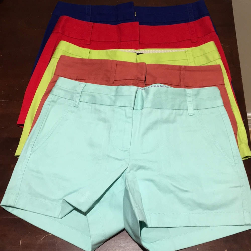 Lot of J. Crew shorts! And one Ann Taylor pair.